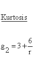 Statistical Distributions - Erlang Distribution - Kurtosis