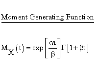 Statistical Distributions - Gumbel Distribution - Moment GeneratingFunction