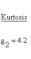 Statistical Distributions - Logistic Distribution - Kurtosis