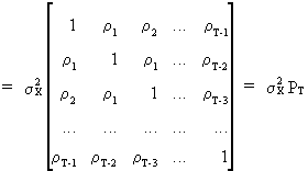 autocorrelation matrix