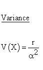 Continuous Distributions - Erlang Distribution - Variance