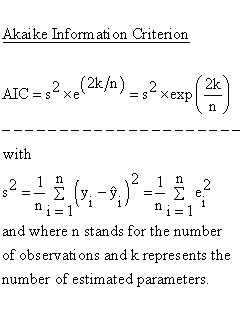 Descriptive Statistics - Simple Linear Regression - Autocorrelation - Akaike-2