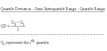 Descriptive Statistics - Quartiles - Quartile Deviation - Semi Interquartile Range -Quartile Range